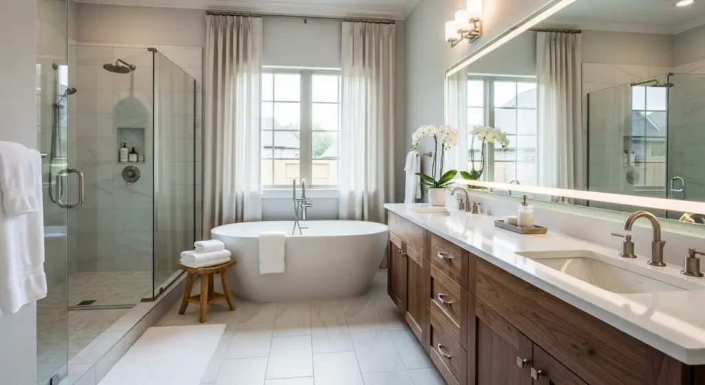 Bathroom Tile Floor Installation​