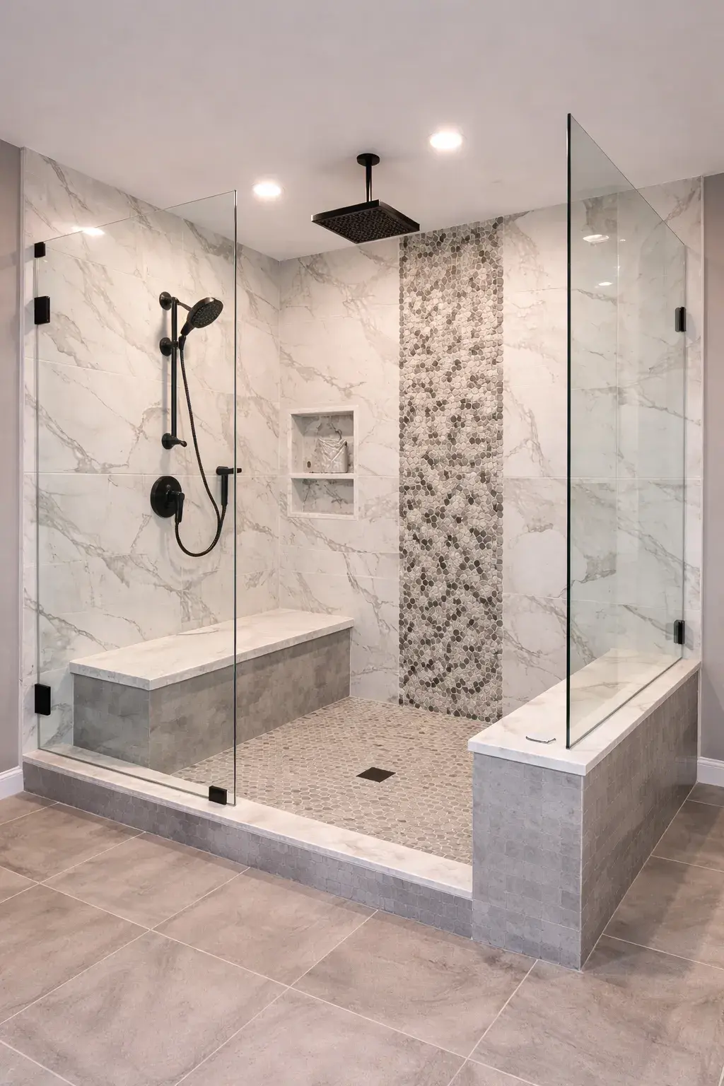 Shower remodel project Klein