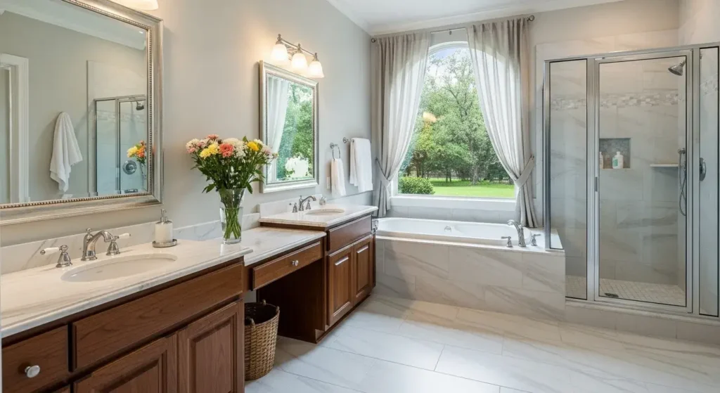 spring tx project for floor tile installation and remodeling